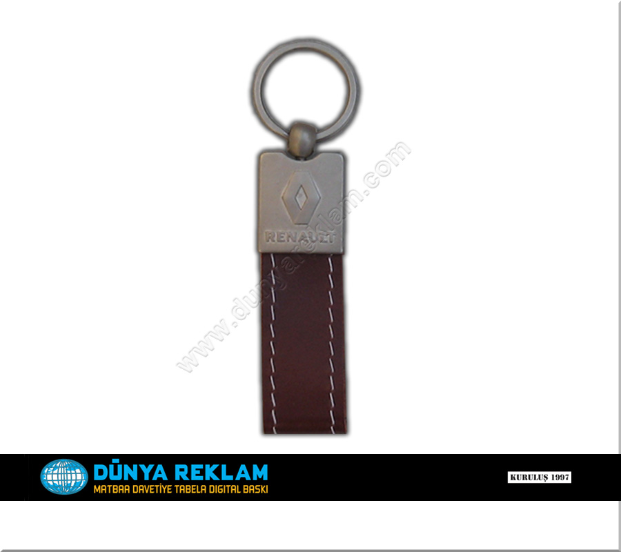 Hakiki Deri Metal Anahtarlık